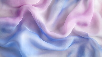 Obraz premium Pastel Fabric Texture: Soft and Flowing Background - made with Generative AI