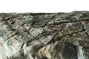 cliff rock surface isolated for background