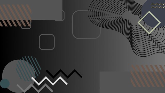 black background with notes - Powered by Adobe