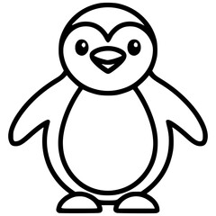 cartoon penguin