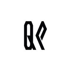 QP monogram logo design letter text name symbol monochrome logotype alphabet character simple logo