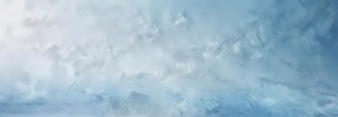 Obraz premium Dreamy pale blue ombre effect on a watercolor surface, ombre, calming, subtle gradient