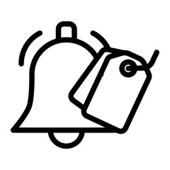 Notification Icon With Tag Line Style