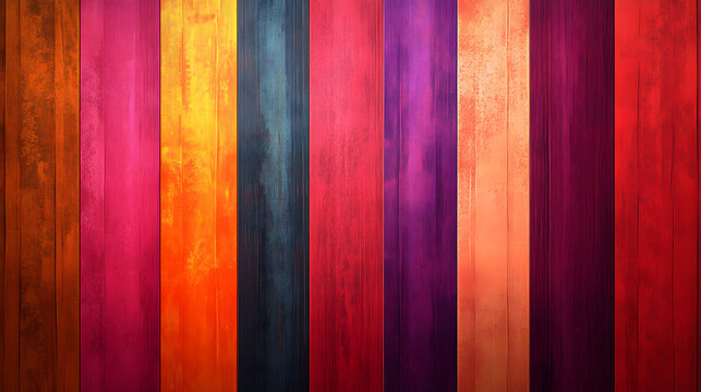 dise&ntilde;o de un patron de franjas o rayas coloridas con tonos llamativos y vibrantes plantilla para dise&ntilde;o artistico con lineas de colores modernos papel tapiz multicolor