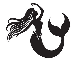 Black Color silhouette design Vector