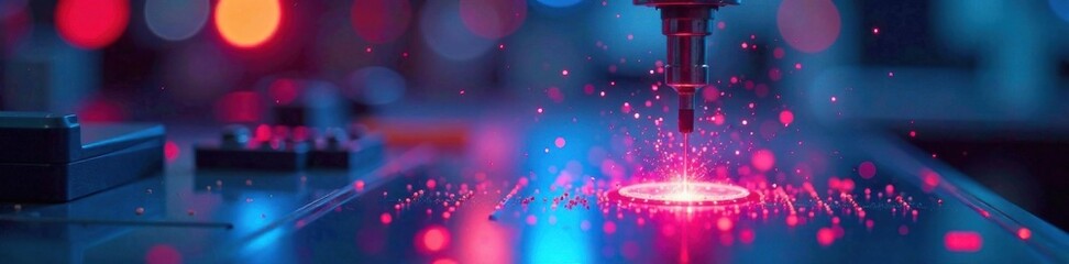 High-tech laboratory equipment, science, machinery, test