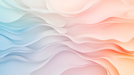 Smooth Abstract Gradient Background with Soft Pastel Hues