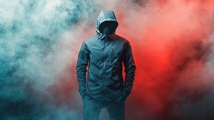 Obraz premium Extreme Sports Apparel, Innovative breathable fabrics, stylish designs, merging health benefits with aesthetic appeal for active lifestyles