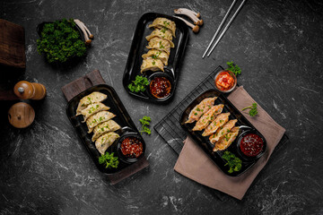 Korean traditional comfort food with spice, hot and herbal spice 