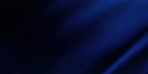 Luxurious Navy Blue Satin Silk Fabric with Abstract Patterns Ideal for Textile and Fashion Industry Applications
