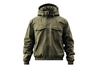 Fototapeta premium Photo of Anorak hoodie.