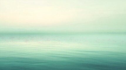 Obraz premium A Glossy Gradient Background Shifting from Mint Green to Pale Turquoise, Perfect for Your Banner or Backdrop Design