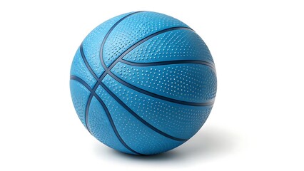basketball light blue spherical