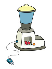 A blender isolated on white background