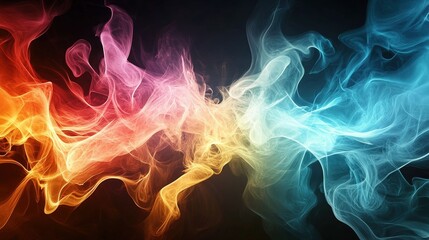 Fototapeta premium Neon Streams of Quantum Data, vibrant pulsating streams symbolize quantum information flow, illustrating the essence of quantum computing dynamics.