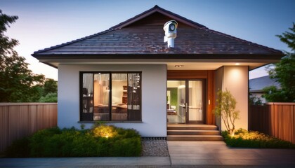 Cameras provide a watchful eye while remaining discreet.  