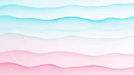 Ocean Dreamscape, a captivating blend of vibrant ocean colors seamlessly merging, ideal for summer decor and stationery with a hand-painted watercolor aesthetic.