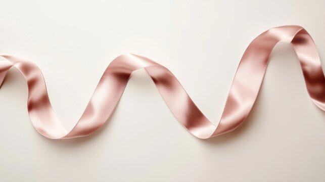 Creating a lovely message design with silk ribbon in a high-fidelity gigapixel format