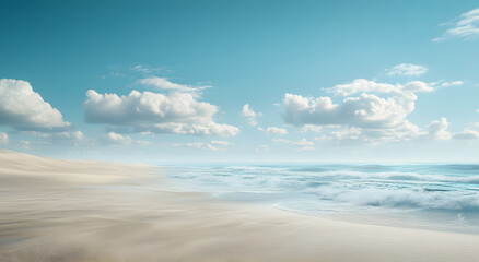 Summer Vacation - Accessories In Tropical Beach With Defocused Ocean, Summer Background	