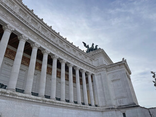 Monument to Victor Emmanuel II in Rome, Italy, 2025