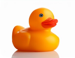 rubber duck isolated on white background