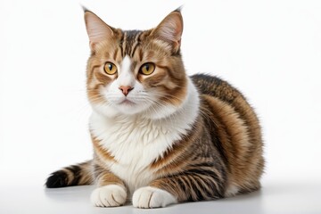 Obraz premium there is a cat that is sitting down on the floor