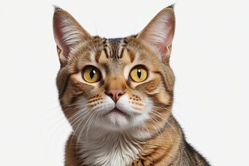 Obraz premium there is a cat that is looking up at something