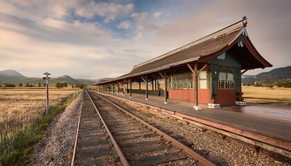 Naklejka premium The landscape shifts with the seasons, creating beauty year-round. 