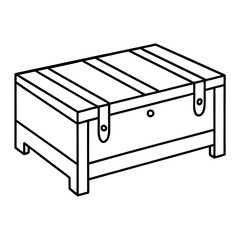 black and white table