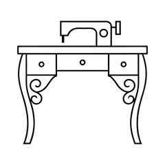 antique sewing machine
