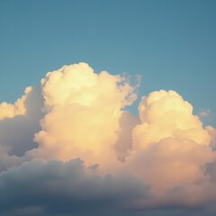 Low-hanging stratus clouds casting a cool shadow on the earth, calm, peaceful, open