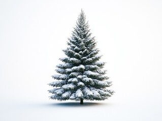 Snowy Christmas Tree