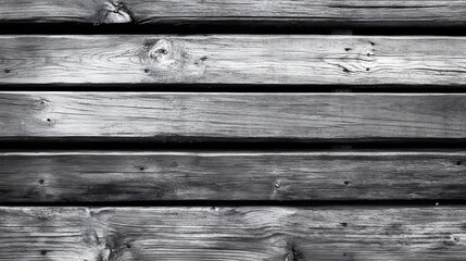 A black and white background composed of wooden planks.