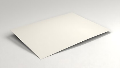blank sheet of paper
