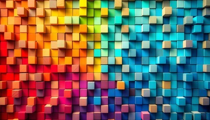 abstract background with squares, Dynamic geometric backdrop