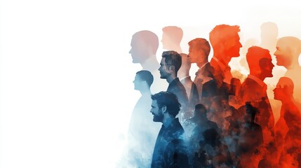 Unified Diversity, a vibrant collage showcasing the faces of diverse professionals, symbolizing the power of teamwork and collaboration.