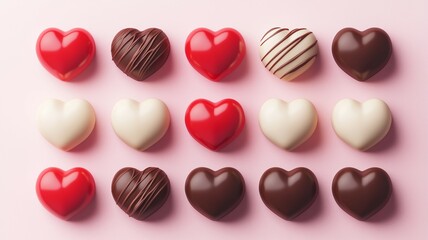 Obraz premium バレンタインデーのチョコ