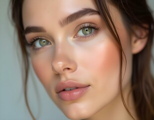 Fototapeta premium Make up trend 2025