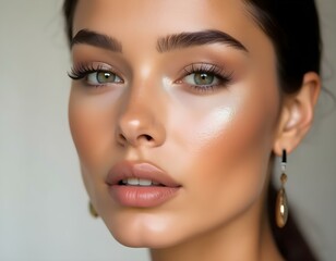 Fototapeta premium Make up trend 2025