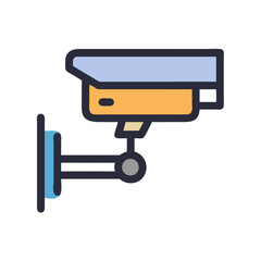 CCTV camera icon design