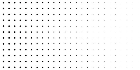 Basic halftone dots effect in black and white color. Halftone effect. Dot halftone. Black white halftone. MODERN