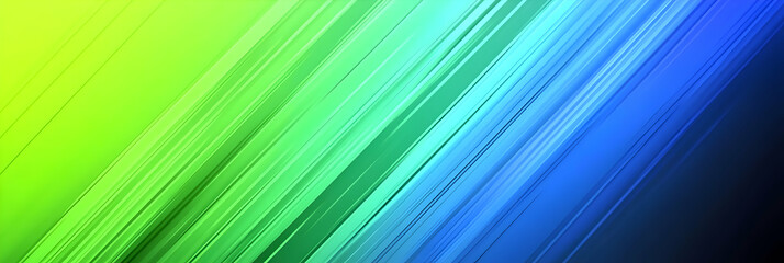 Abstract Green Blue Diagonal Stripes Background Illustration