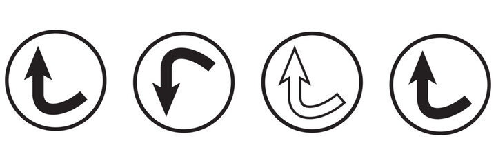 Arrows set of 100 black icons. Arrow icon. Arrow vector collection. Arrow. Cursor. Modern simple arrows. Vector illustration. EPS 10.