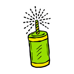 Hand-drawn Firecracker
