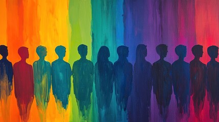 Vibrant urban street art colorful murals celebrating diversity and inclusivity in contemporary settings