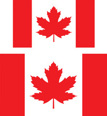 canada, flag, maple, leaf, symbol, icon, button, illustration, country, national, vector, america, sign, red, nation, banner, design, 3d, maple leaf, north, logo, ottawa, toronto, patriotic, patriotis