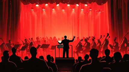Vibrant Nightlife Scene at a Live Concert with Dancing Crowd and Colorful Lights