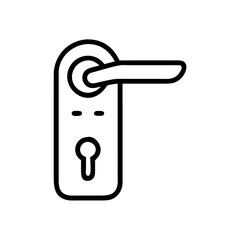door knob icon design
