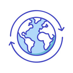earth icon design