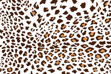 abstract leopard skin illustration design background vector art